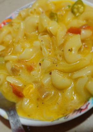A picture of 2 minutes Pasta.
