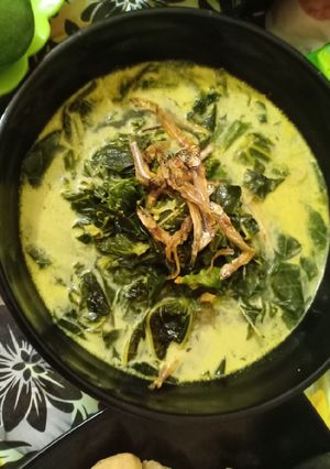Foto resep Jangan bobor daun singkong