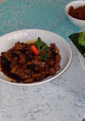 Foto resep Kering tahu (basah)