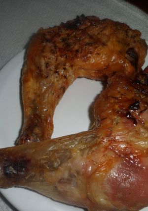 Una foto de Patas y muslos rellenos