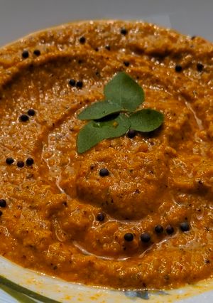 A picture of Maysore chutney with imli.