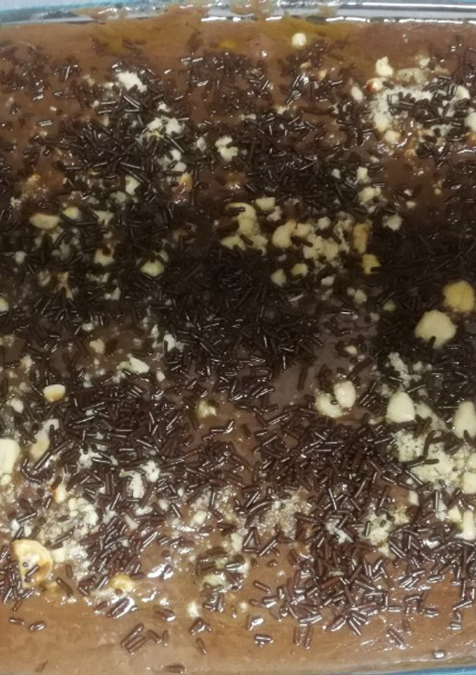 Una foto de Marquesa de Chocolate Negro