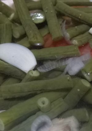 Foto resep Sayur bening kacang panjang
