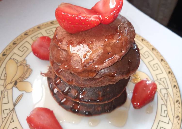 Resep Chocholate protein pancake yang Menggugah Selera