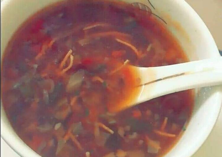 Easiest Way to Make Speedy Manchow soup