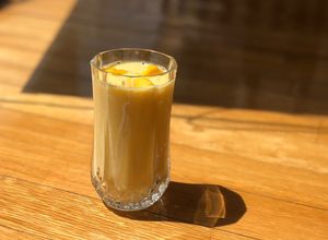 Una foto de Batido de mango 🥭 R.E.F.R.E.S.C.A.N.TE 🥭