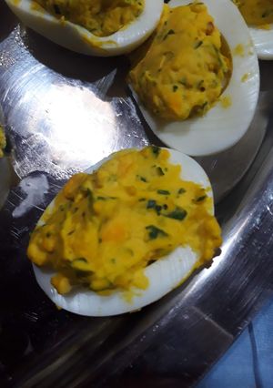 Una foto de Huevos rellenos🥚