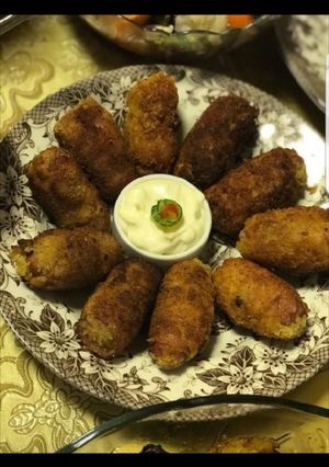 A picture of Potato cutlet.