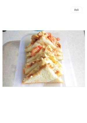 Foto resep Sandwich telur mudah bekal anak
