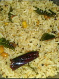 புளியோதரை சாதம் (Puliyotharai satham recipe in tamil) செய்முறை முக்கிய புகைப்படம்