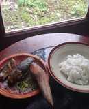 Pecel lele sambel geprek