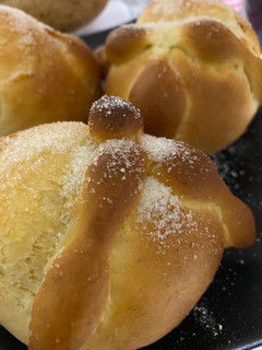 Una foto de Pan de muerto