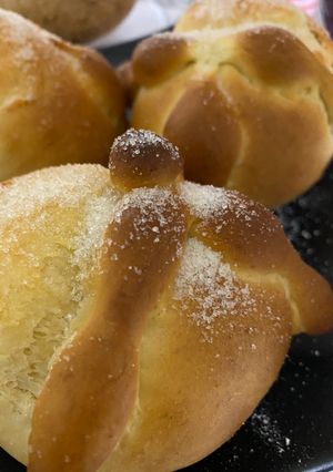Una foto de Pan de muerto