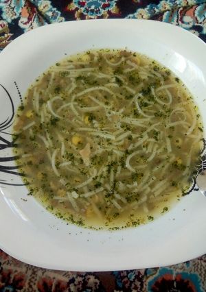 عکسی از دستور آش فوری😊