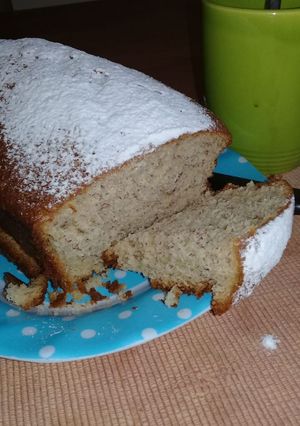 Una foto de Budín de banana!