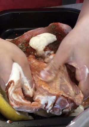 A picture of Tastes from Turkey - Spiced Chicken Thighs.