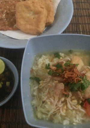 Foto resep Soto ayam kuah bening(sarapan hari ke 3)