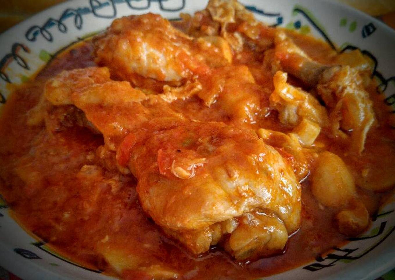 Pollo al chilindrón de "la Pepis"