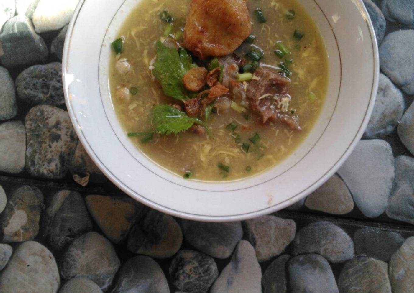 Soto Banjar kuah susu