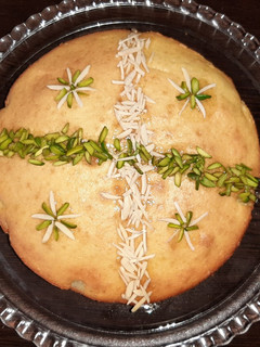 عکسی از دستور کیک هل و گلاب (برای روز پدر)