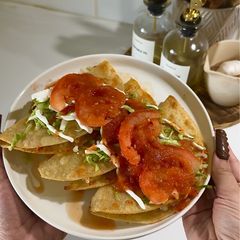 A picture of Tacos de papa.