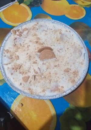 Una foto de Pay de limón con galletas