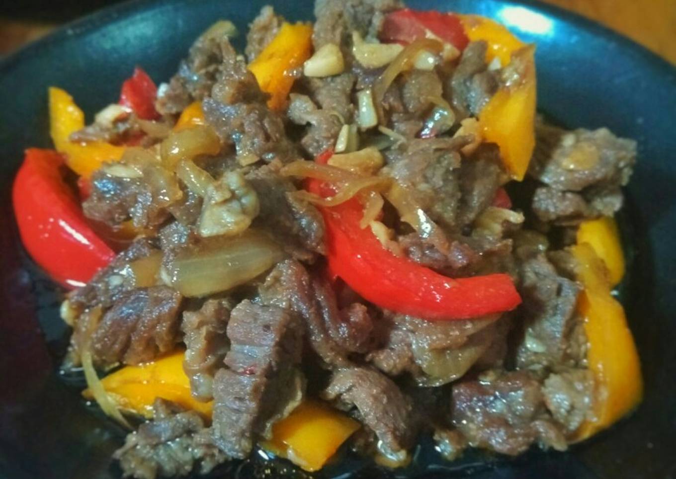 Sapi Saos Lada Hitam