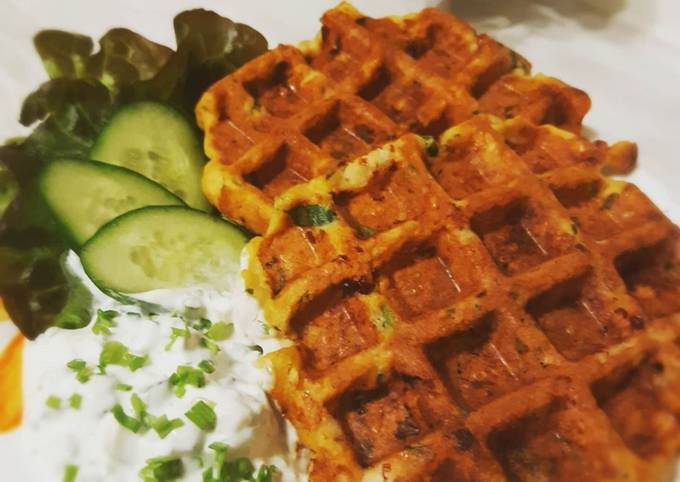 Мясные вафли! Неожиданно?