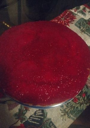 Una foto de Kuchen de frambuesa