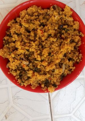 A picture of Dambun shinkafa.