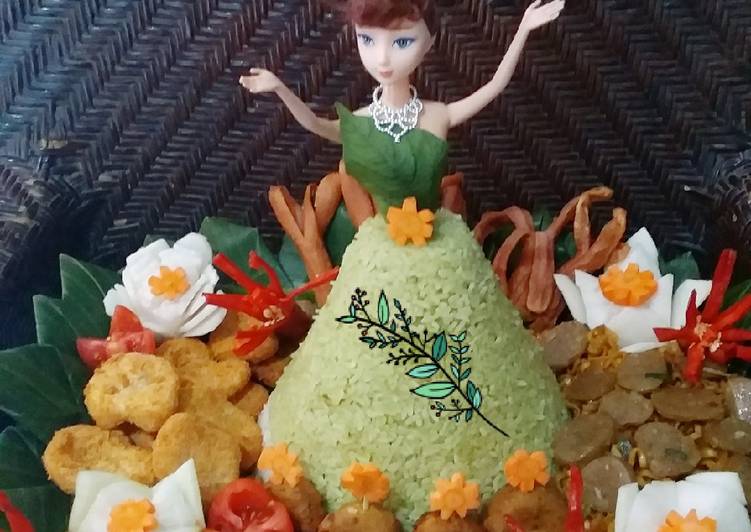 Resep 🌳🌳Tumpeng Mini Ijo Anti Gagal