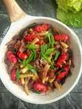 Grill Beef Slice dan Sosis