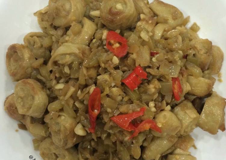 Resep Tumis mien lun &amp; sawi asin#taiwan food Anti Gagal