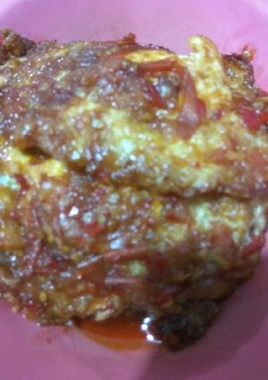 Foto resep Balado telor ceplok