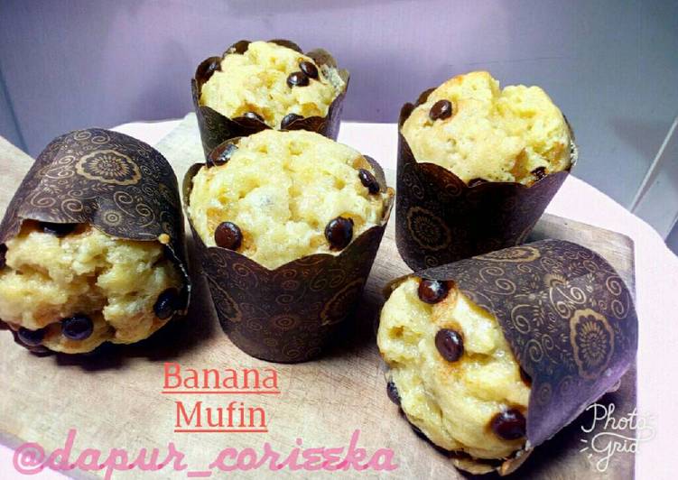 Banana Muffin no Mixer no Gagal