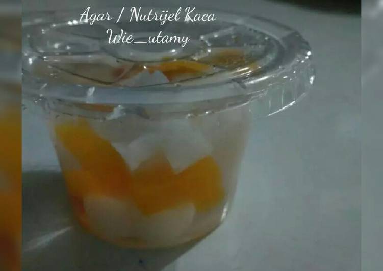 Resep Nutrijel kaca "dessert buat kumpul arisan RT" yang Lezat Sekali