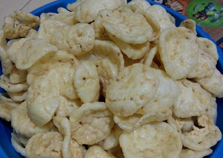 Krupuk nasi wortel