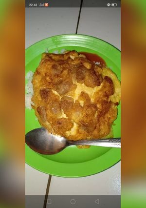 Foto resep 22.telur dadar baso