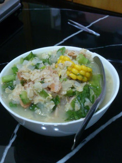 蔬菜雞肉燕麥粥 的食譜成品照片