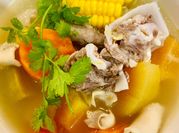 Hình ảnh của canh cuống họng