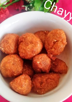 A picture of Sweet Fritters gulgule.