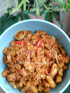 Foto resep Orek Tempe Basah