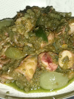 Foto resep Cumi asin sambel ijo