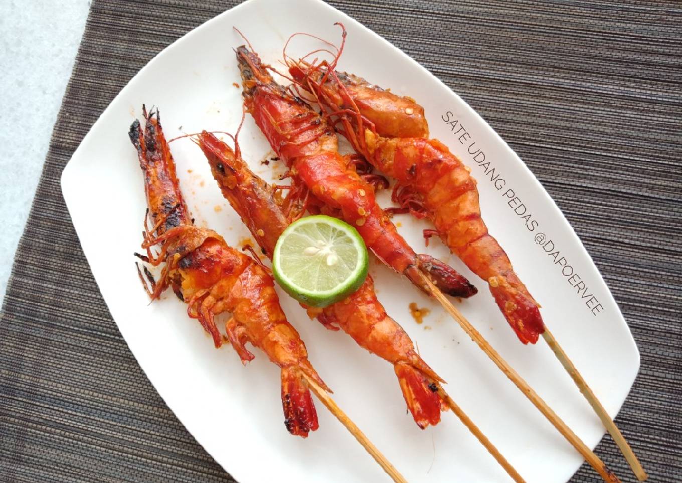 Sate Udang Pedas