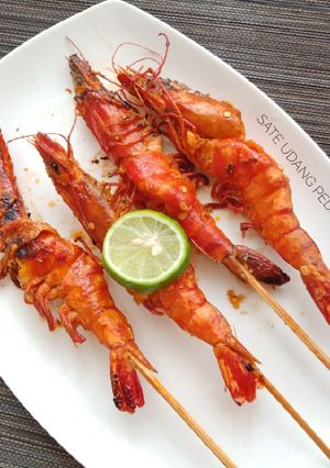 Foto resep Sate Udang Pedas