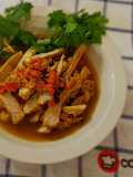 หมูอบกระเทียมพริกไทยดำขมิ้นเก๋ากี๋ สูตรหม้อหุงข้าว