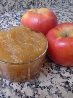 Una foto de Compota de manzana