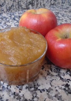Una foto de Compota de manzana