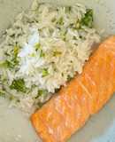 Salmão no forno