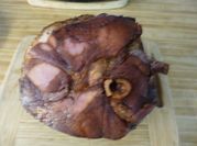 A picture of coke ham glaze
